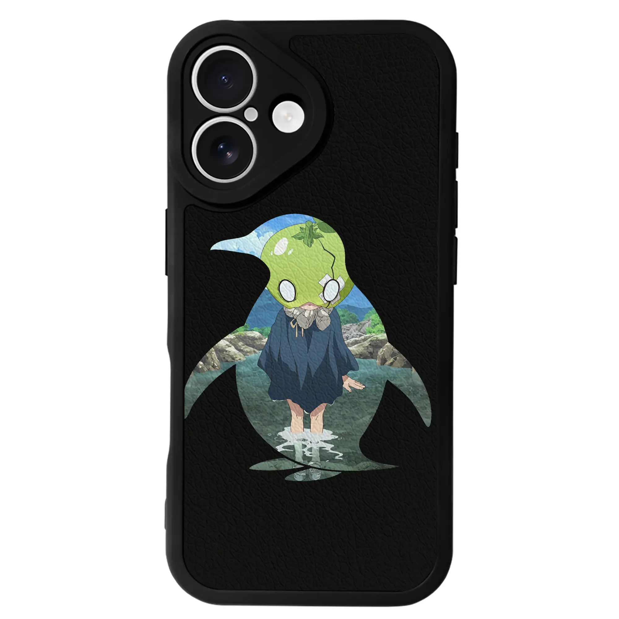 ドクターストーン グッズ,スイカ - IPhone 16シリーズ対応 ・ シリコンスマホケース ・ レザー調 ・ 高精度フィット ・ 耐衝撃 ・ ワイヤレス充電対応 ・ 精密カット